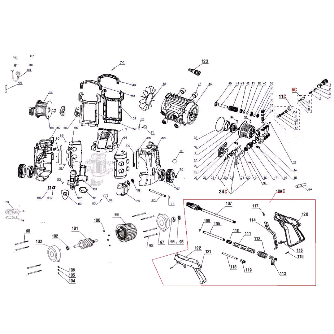 Мойка высокого давления ЗАВД-2500