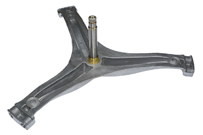 Крестовина барабана стиральной машины Атлант, лучи 23,7 см, вал 12,3 см, d - 20 мм, крепление под болт, код 730136201500